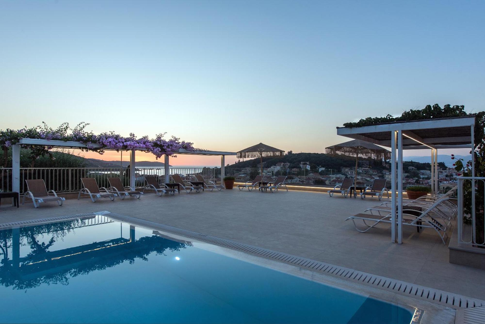 Hill Lofos Hotel Kassiopi Exteriör bild